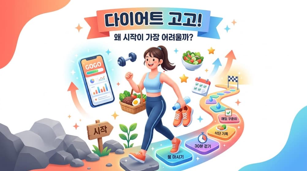 다이어트고고,초보자 다이어트