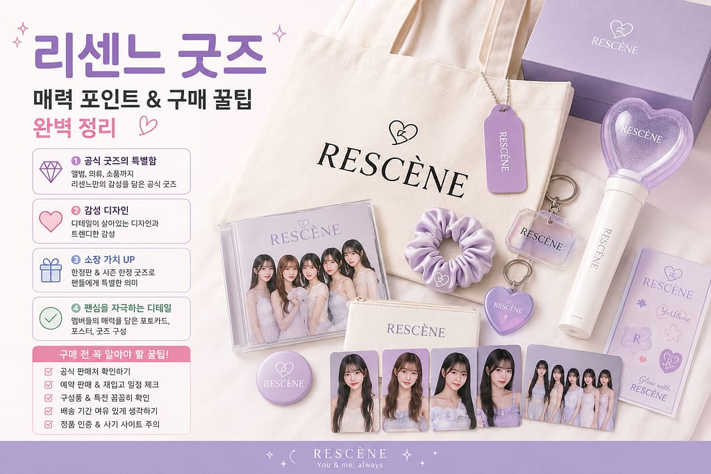 리센느,리센즈굿즈,굿즈