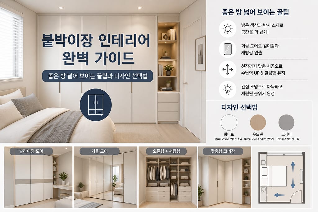 붙박이장,인테리어 가이드