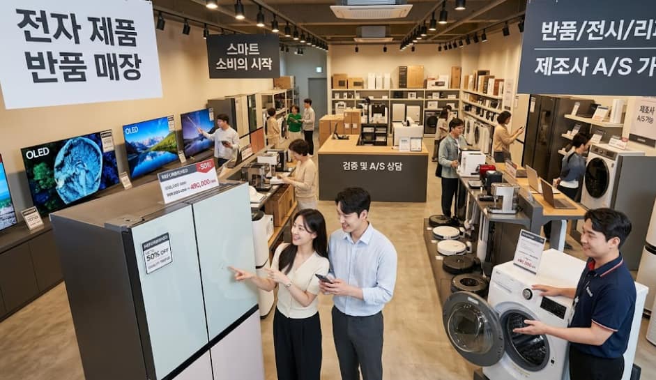 반품매장,전자제품