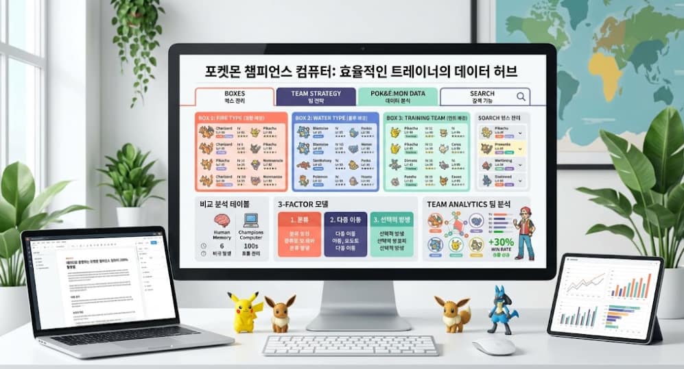 포켓몬게임,게임팁