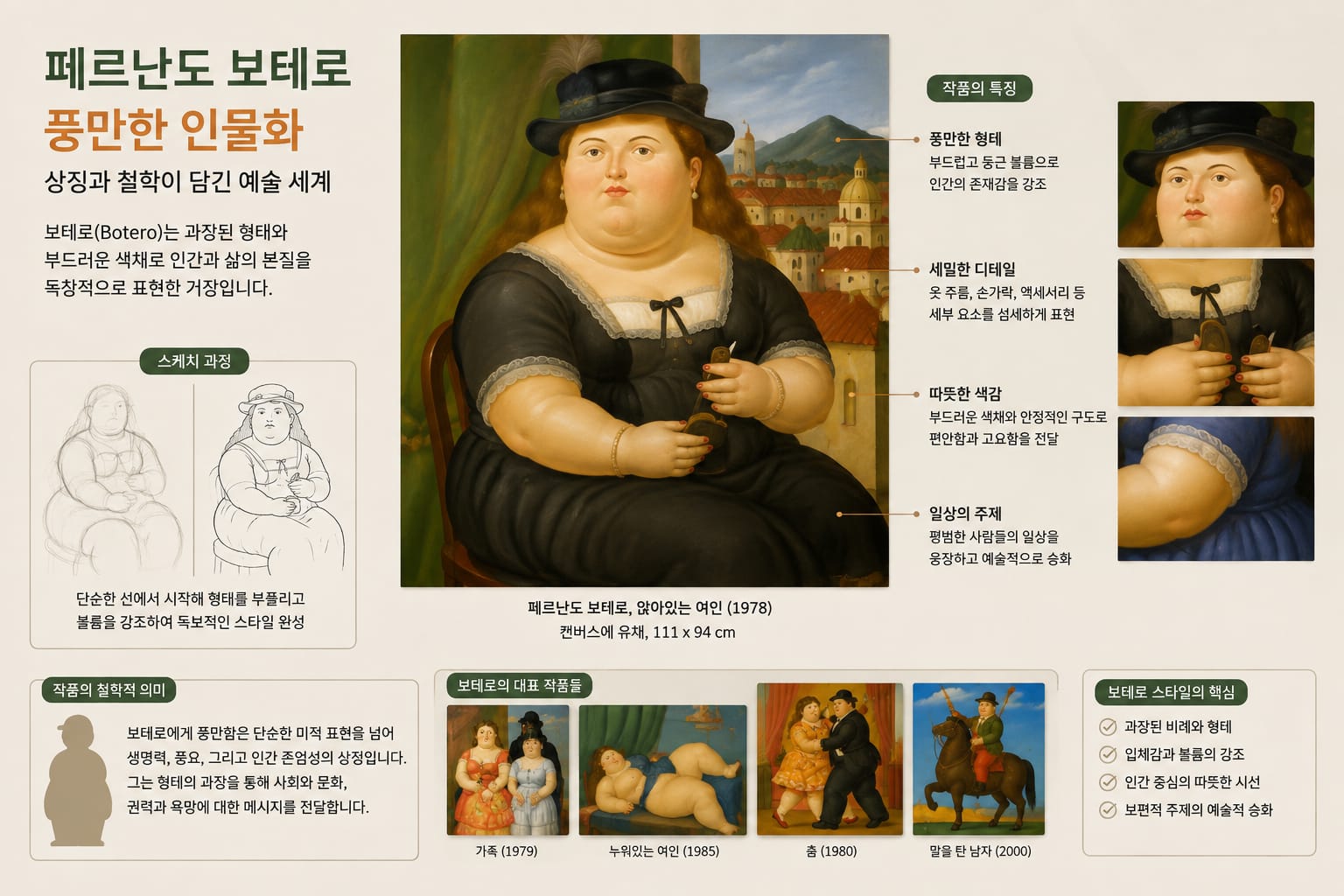 페르난도 보테로의 독보적인 예술 세계와 풍만한 형태에 담긴 철학적 의미 1 보테로 작품 이미지